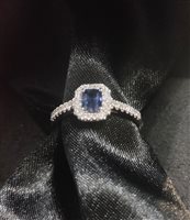 Ring Davite & Delucchi Woman in White Gold Zaffiro AA031604ZF - AA031604ZF